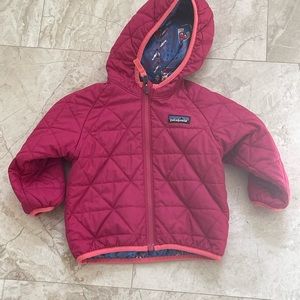 18m Patagonia hooded reversible jacket